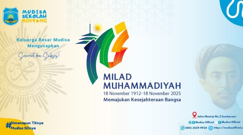 Muhammadiyah 113 Tahun: Untuk Kesejahteraan Bangsa