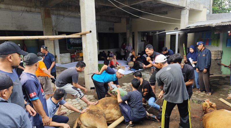 Penyembelihan Hewan Kurban Mudisa Berjalan Lancar