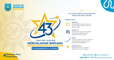 Logo Milad ke-43 Mudisa Resmi Diluncurkan