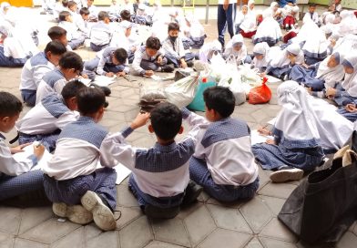 Siswa Mudisa Belajar Kelola Sampah Organik di Planter Bag